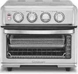 lot 230 image: New Cuisinart Air Fryer Toaster Oven wGrill - Stainless Steel - TOA-70