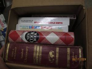 lot 42 image: dictonary , cookbook , home remedies and houshold books