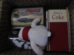lot 50 image: coca-cola memrobelia items...