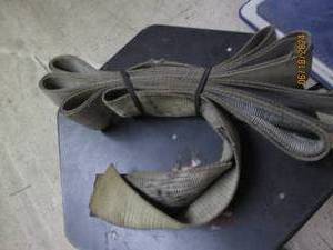 lot 66 image: 20 foot x 4 inch tie down strap...
