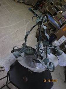 lot 70 image: chandelier...