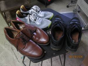lot 96 image: lot of mens size 14 shoes...
