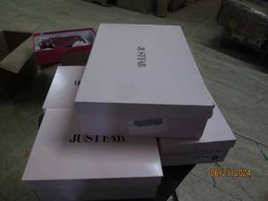 lot 167 image: 4 sets of just fab shoes various sizes