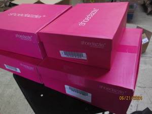 lot 169 image: 4 sets of shoe dazzle boots and shoes varoius sizes and styles