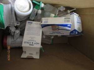 lot 179 image: box of medicine and more some in date some out of date