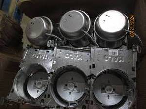 lot 207 image: 6 halo recessed lighting canisters...