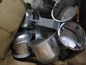lot 211 image: 6 halo recessed lighting canisters...