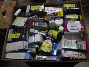 lot 223 image: box of medicine and more some in date some out of date