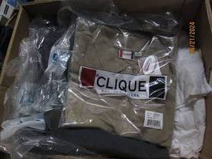 lot 229 image: box of clique shirts...