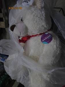 lot 235 image: big giant sitting bear...