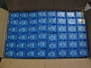 lot 238 image: case of 144 9.2 mt satin floss...