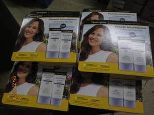 lot 254 image: 6 packages of 2 neutrogena ultra sheer 55 spf sunscreen
