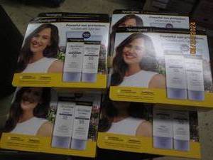 lot 257 image: 6 packages of 2 neutrogena ultra sheer 55 spf sunscreen