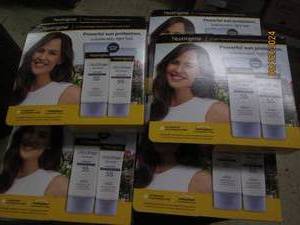 lot 259 image: 6 packages of 2 neutrogena ultra sheer 55 spf sunscreen