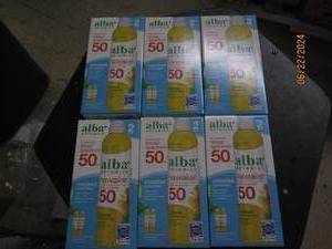 lot 263 image: 6 packages of 2 alba hawaiian spf 50 sunscreen