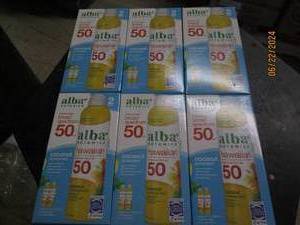 lot 266 image: 6 packages of 2 alba hawaiian spf 50 sunscreen