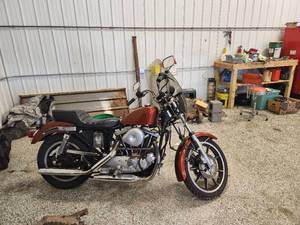 1980s Harley Davidson Sportster