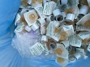 Large Mixed Lot of NEW Abbott Similac Orthodontic Nipple &amp Ring, Philips Healthcare Wee Soothie Natural Preemie Pacifier, and First Aid Transpore Plaster Plastic Medical Tape