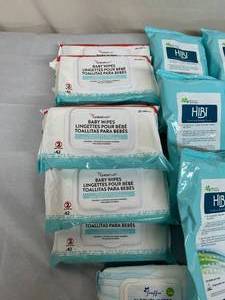 Large Variety Of New In Package Wipes