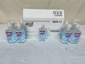 2 Cases (12 bottles per case) NEW Purell 3659-12 12 oz. Advanced Hand Sanitizer Refreshing Gel - Expiration 1028&nbsp