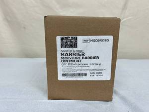 1 Case (12 each) NEW Medline MSC095380 2 oz. Soothe &amp Cool Barrier Moisture Ointment - Expiration 1024