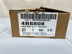 NEW Leggett &amp Platt 4B8808 Headboard L Braket Kit for Foundation Bed Bases (open box)