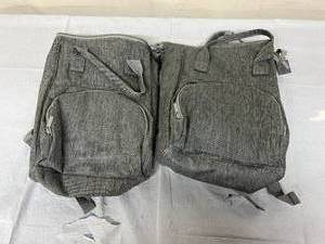 Lot of 2 Enfamil Baby Infant Diaper Travel Wonder Bag - Gray
