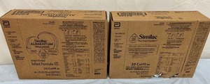 MSRP $400  1 Case NEW Abbott Similac Alimentum Hypoallergenic Gluten-Free and 1 Case NEW Pro-Total Comfort Milk Based Infant Baby Formula with Iron