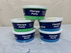 Lot of 5 NEW Performance Health 4 oz. Therapy Putty