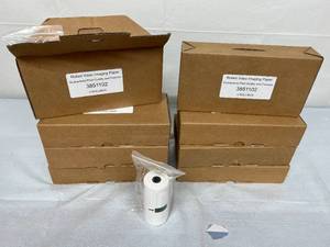 MSRP $500  Lot of 8 Boxes (5 rolls per box) NEW Print Media 3851102 Guaranteed Quality and Function Video Imaging Paper