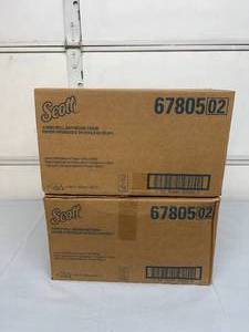 2 Cases (12 each per case) NEW Scott 67805 2-Ply Jumbo Roll Bathroom Tissues - White&nbsp