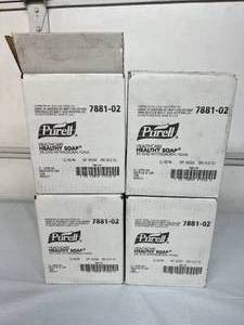 4 Cases (2 each per case) NEW Purell 7881-02 1200mL 2% CHG Antimicrobial Foam Healthcare Healthy Soaps - Expiration 425 (open box)