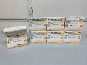 Lot of 7 NEW PDI H58195 40-Pack 5 x 7 Sani-Cloth Bleach Germicidal Disposable Wipes