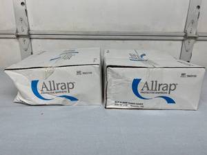 2 Cases (150 each per case) NEW Allrap Protective Barriers SNG150 45 x 56 Slip-N-Grip Chair Covers (open box)