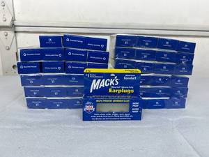 Lot of 48 NEW Macks 2-Pair Pillow Soft Silicone Putty Snore-Proof Water-Proof Maximum Comfort Earplugs