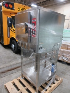 lot 705 image: VULCAN ELECTRIC COUNTERTOP STEAMER WITH STAND
