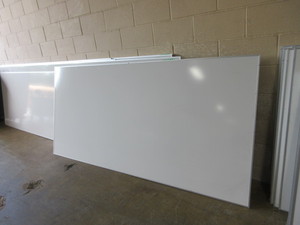 lot 725 image: LONG, LARGE WHITE BOARDS