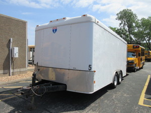 lot 5 image: INTERSTATE 16 FT ENCLOSED TRAILER