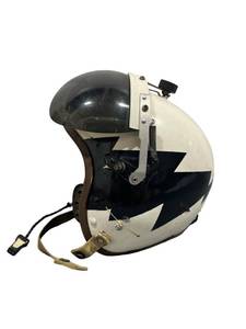 lot 6 image: 1957 US Air Force P4-A Flight Helmet (Spec MIL-H-7328B) (Size Large)