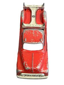 lot 12 image: Vintage Hubley #452 Red Log Truck