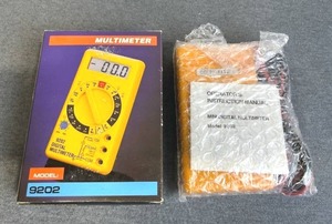 lot 21 image: New Old Stock Mini Digital Multimeter Model 9202