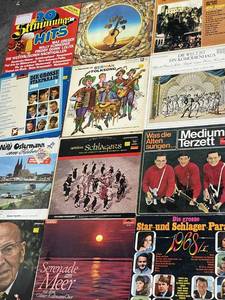 lot 25 image: Vintage German Vinyl LP Record Lot #2 (Overall Good Condition)