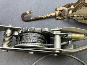 lot 56 image: Used Come AlongWinch Puller and Pulley Lot in Good Condition