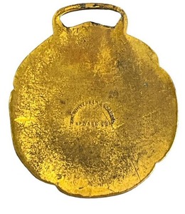lot 76 image: Antique 1913 Minnesota Agricultural School 25th Anniversary Watch Fob Medallion (1.5 Diameter) in Good Condition
