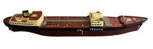 lot 90 image: Vintage 27 Model S.S. TEXACO North Dakota Oil Tanker Ship in Good Condition