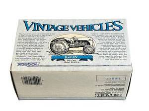 lot 92 image: ERTL Vintage Vehicles Ford 8N Diecast Tractor 143 Scale (New Sealed)