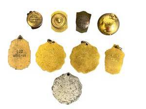 lot 105 image: 1940s and 1950s MinnesotaSt. Paul Bowling MedalsPendants