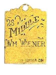 lot 107 image: 1928 S.A.U.M. Minnesota Boxing 1 MedallionPendant Stamped GF