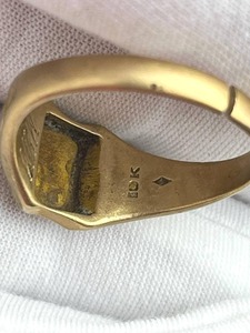 lot 110 image: Vintage 1929 University of Minnesota 10K Gold Class Ring (6.3 grams) - $100 Reserve Price