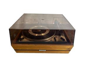lot 128 image: RARE Vintage United Audio Dual 1214 Record PlayerTurntable with Dust Cover